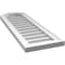 Ekena Millwork Octagonal Top Surface Mount PVC Gable Vent w/ 2"W x 1-1/2"P Brickmould Frame, 12"W x 36"H GVPOT12X3602SN - alternate 2
